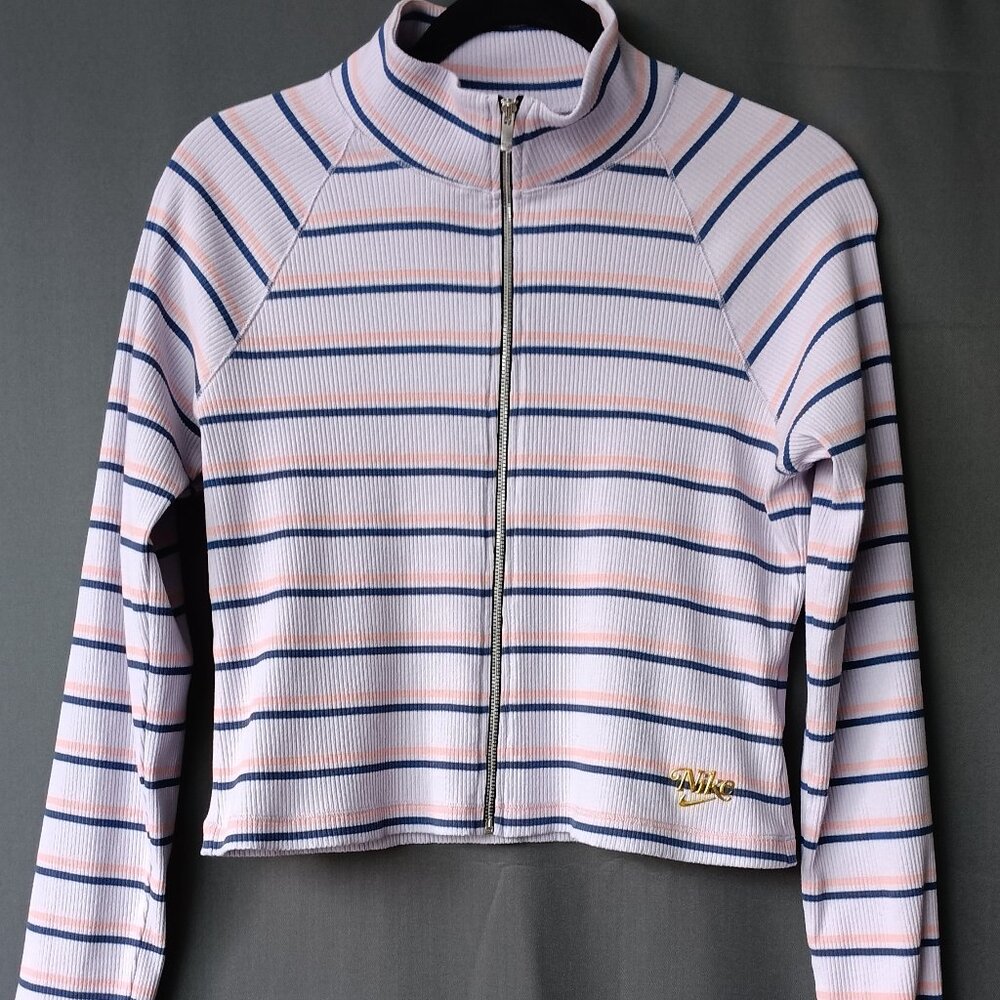 Nike Sportwear Women's Shirt Long Sleeve Full Zip Size M